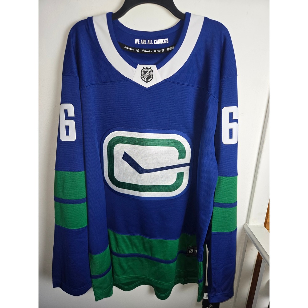 Vancouver Canucks Brock Boeser Fanatics Breakaway Alt Jersey Mens 2XL